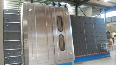 China La máquina de cristal industrial 3 de la lavadora del acero inoxidable empareja los cepillos de poco ruido proveedor