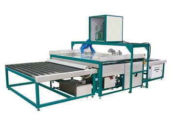 China Bajo - lavadora de cristal horizontal de e para la producción de la doble vidriera proveedor