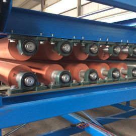 Porcelana Prensa de cristal aislador triple del rodillo heated, prensa del rodillo heated para el vidrio aislador del espaciador caliente del borde proveedor