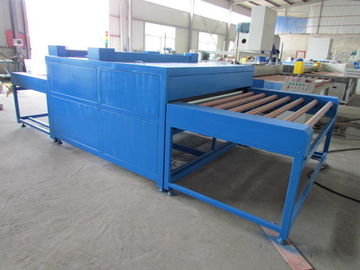 China Maquinaria azul de la doble vidriera del rodillo heated de la máquina de cristal hueco de la prensa proveedor