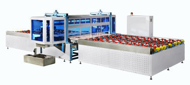 China Máquina de cristal del ribete de los lados del establo 4 con el sistema de control del Plc, poder 19kw proveedor