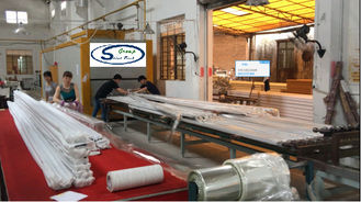 China Longitud de madera de la máquina los 6.5m de la prensa del calor de la sublimación de la textura del perfil de aluminio proveedor