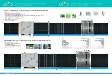 China línea Baja-e automática de la doble vidriera de 2500x3000m m/máquina de cristal aislador proveedor