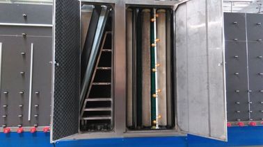 La máquina de cristal industrial 3 de la lavadora del acero inoxidable empareja los cepillos de poco ruido proveedor