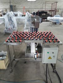 Equipo abrasivo de acero de la doble vidriera de la máquina de pulir del borde de la correa de Satinless proveedor