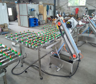 Edger de cristal de producción del acero inoxidable del equipo de la correa de cristal del doble para el vidrio aislador proveedor
