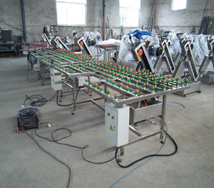 Máquina de pulir aislador de cristal del borde de cristal del acero inoxidable de la máquina de pulir de la correa de la arena proveedor