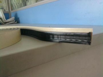 Espaciador caliente flexible de cristal doble del borde, espaciadores de la ventana de Doble Vidrio Upvc proveedor