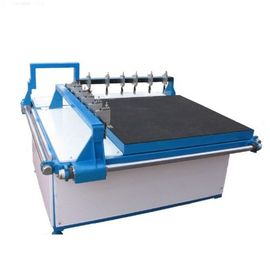 El doble tiende un puente sobre la máquina manual del corte del vidrio con el vidrio que rompe la tabla ahorro de energía, manual del corte del vidrio proveedor