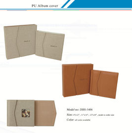 Cubiertas del álbum de la PU/cubierta del álbum del cuero, cubierta de cuero modificada para requisitos particulares del álbum con las cubiertas del álbum de la maleta/PU proveedor
