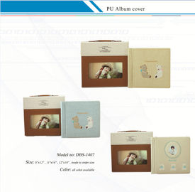 Cubiertas del álbum de la PU/cubierta del álbum del cuero, cubierta de cuero modificada para requisitos particulares del álbum con las cubiertas del álbum de la maleta/PU proveedor