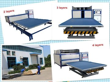 Cadena de producción resistente del vidrio laminado máquina auto 220V-380V de la laminación proveedor
