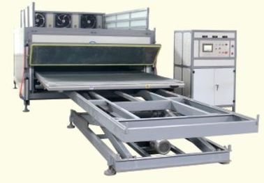 Máquina que lamina de cristal moderada curva doble de la estación de trabajo con el sistema del vacío proveedor