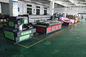 Impresoras planas ULTRAVIOLETA grandes del chorro de tinta piezoeléctrico 2500X1300m m CMYK+W/CMYK proveedor