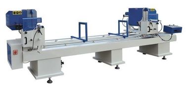 El perfil principal del plástico y del aluminio de la precisión dos que cortaba el inglete doble consideró proveedor