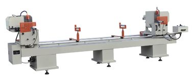 El perfil principal del plástico y del aluminio de la precisión dos que cortaba el inglete doble consideró proveedor
