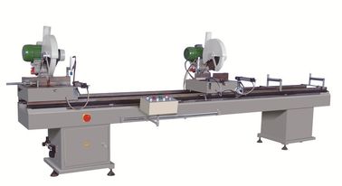 El perfil principal del plástico y del aluminio de la precisión dos que cortaba el inglete doble consideró proveedor