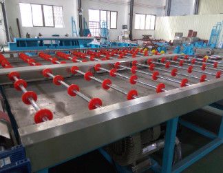 Máquina que cose de cristal automática horizontal, planta de tratamiento de cristal lateral cuatro proveedor