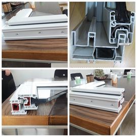 La maquinaria profesional de la fabricación de la ventana, gota satinada vio para el perfil del vinilo proveedor